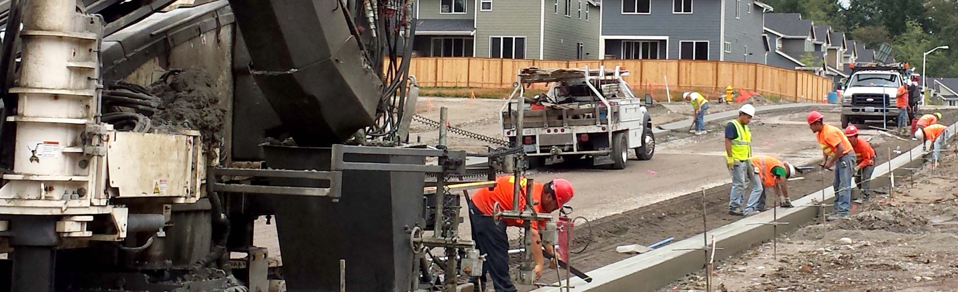 Redhawk Curb Pour
