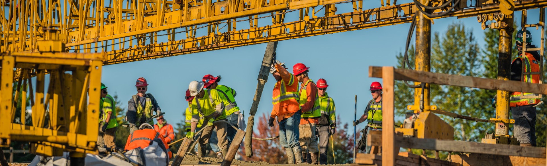 Bellevue East Bridge Deck Pour