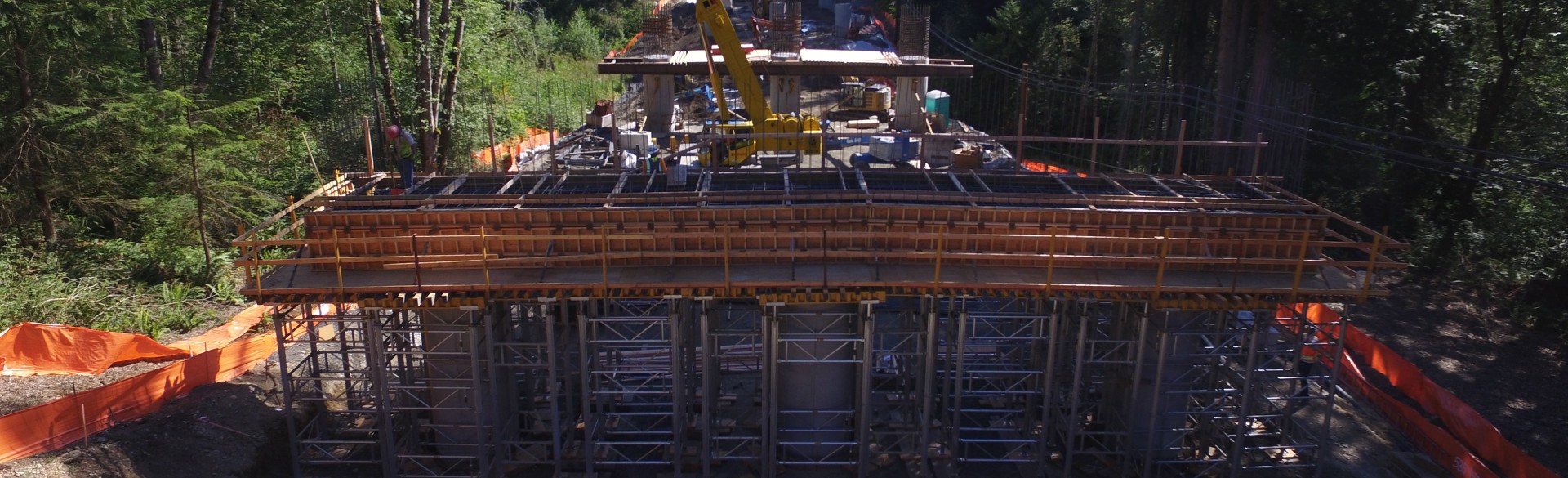 Pier 4 temp. shoring