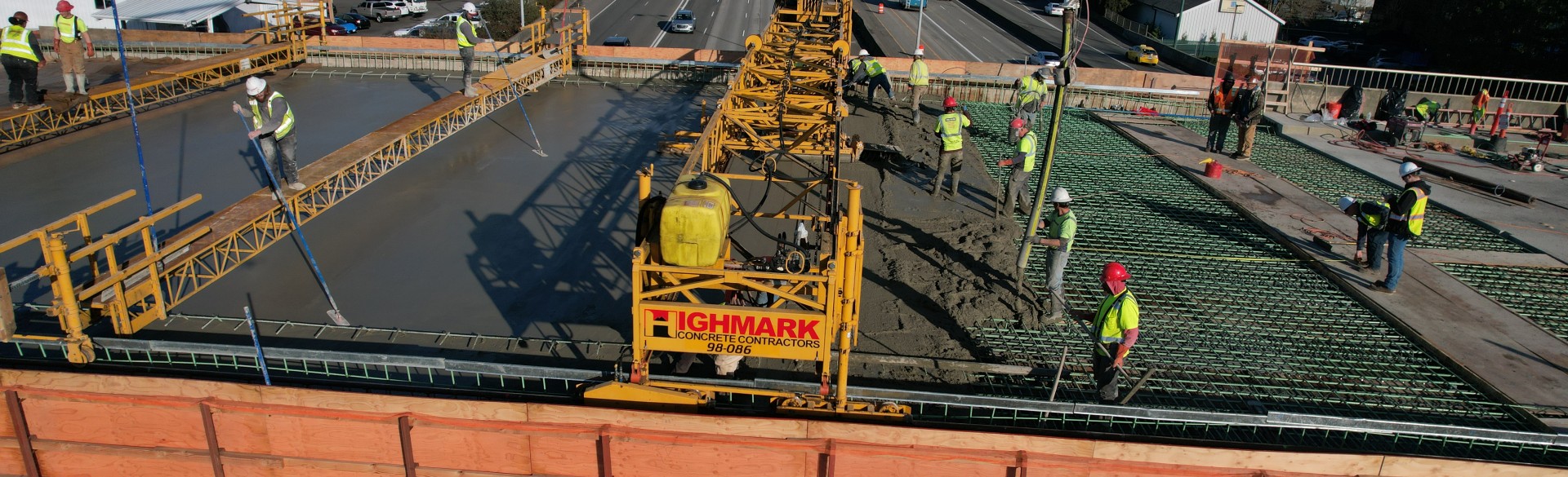 Lind Ave. Bridge Deck Pour