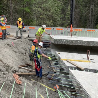 Girder Erection Stage 2